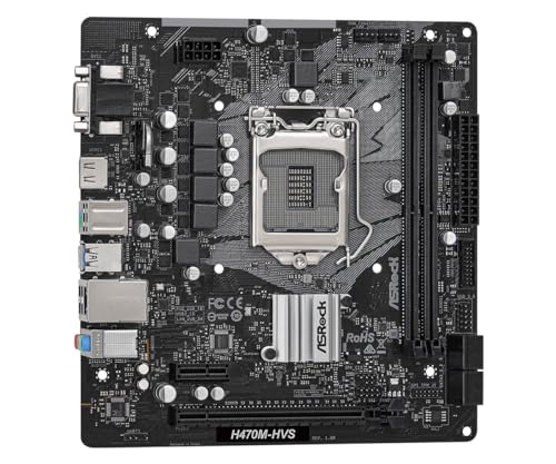 ASRock H470M-HVS DDR4 2933MHz 10th Gen Intel® - Image 4
