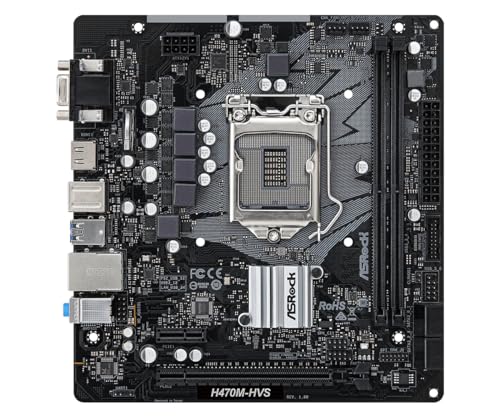 ASRock H470M-HVS DDR4 2933MHz 10th Gen Intel® - Image 2