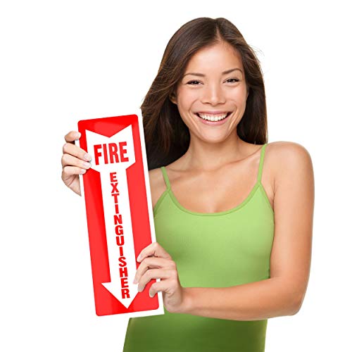 ASSURED SIGNS Fire Extinguisher Sign Sticker - 12 Pack - Image 5
