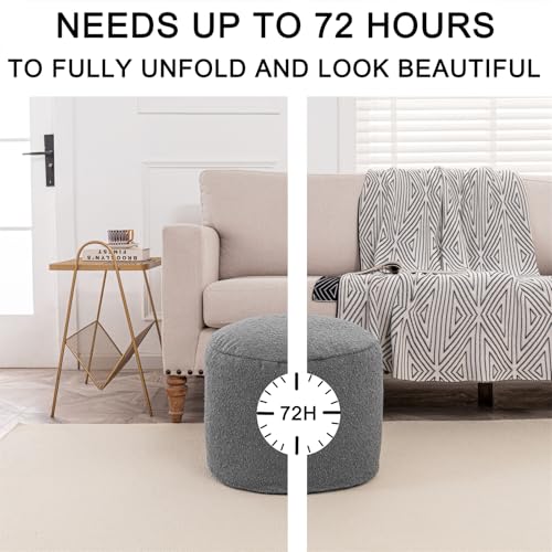 Asuprui Supportive Boucle Ottoman Foot Rest - Image 2