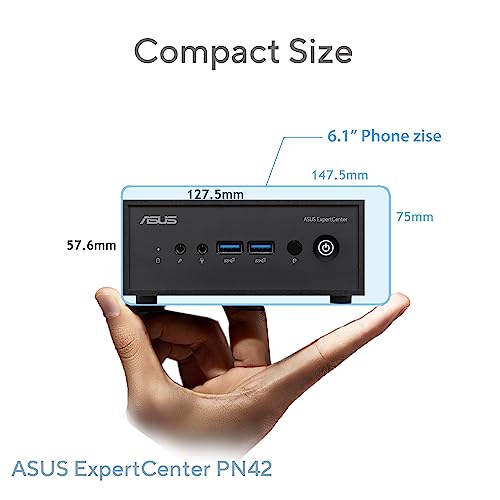 ASUS ExpertCenter PN42 Fanless Mini PC System - Image 3
