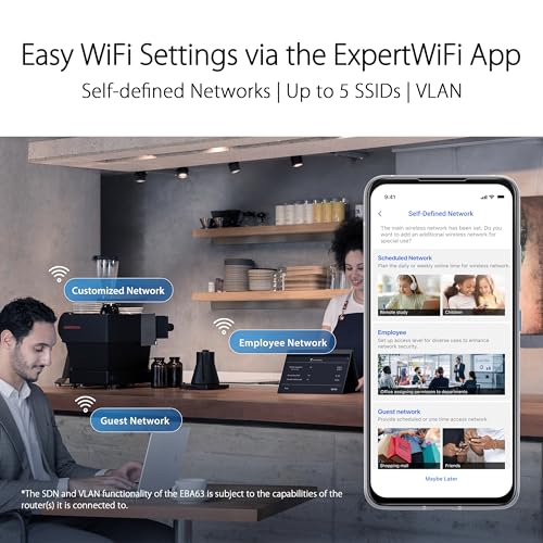 ASUS ExpertWiFi EBA63 AX3000 Dual-Band Access Point - Image 4