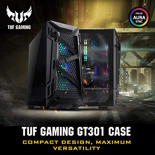 ASUS GT301 ATX Mid-Tower Case, Black - Image 5
