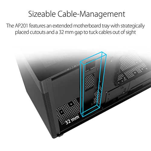 ASUS Prime AP201 Stylish MicroATX Case - Image 5