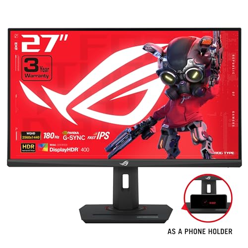 ASUS ROG Strix 27” QHD HDR400 Monitor (XG27ACS) - Image 2