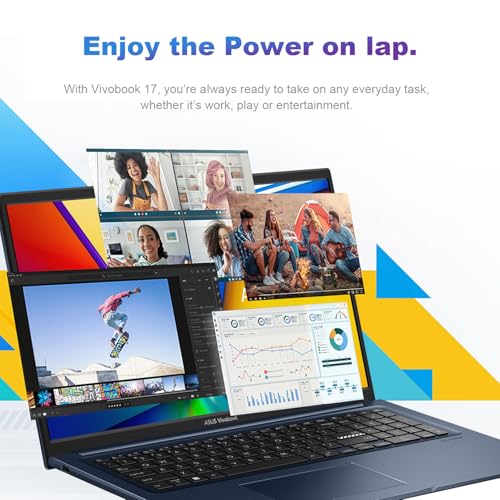 ASUS Vivobook 17.3" FHD Daily Laptop, Intel Pentium Gold - Image 4