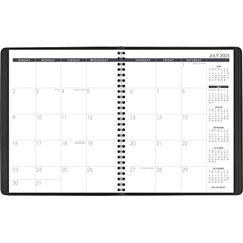 AT-A-GLANCE Academic Planner, 2023-2024, Medium, Black (7012705) - Image 2