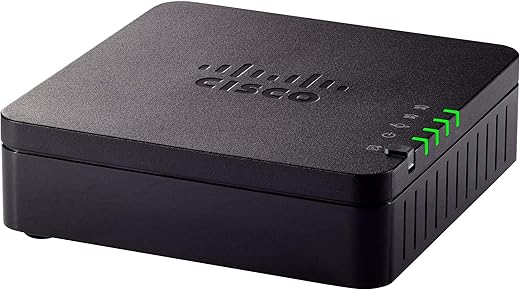 Cisco ATA 191 Multiplatform Analog Telephone Adapter (ATA191-3PW-K9)