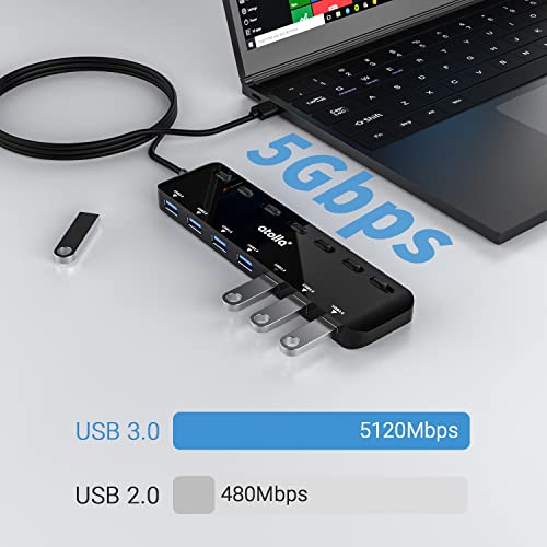 atolla 7-Port USB 3.0 Hub Splitter - Image 2
