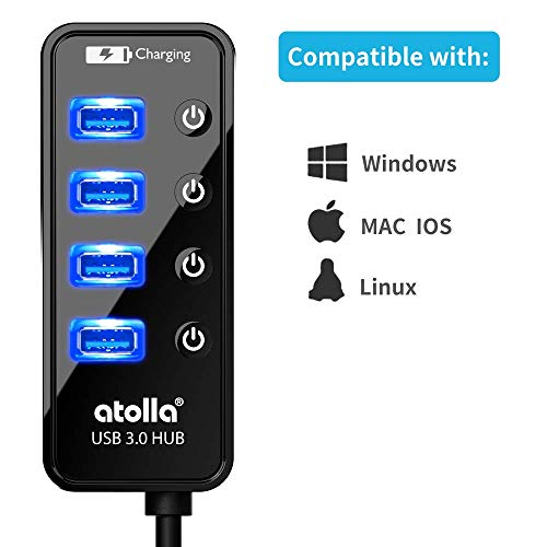 atolla Powered USB 3.0 Hub With Adapter - Image 4