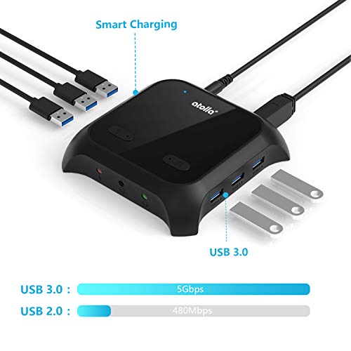 atolla USB Hub With Headphone Stand & 3 Ports - Image 4