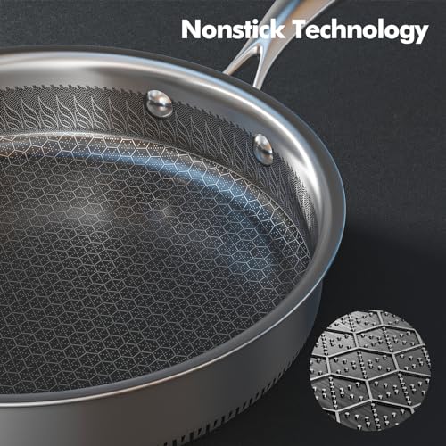 Aufranc Hybrid Nonstick Stainless Steel Cookware Set - Image 5