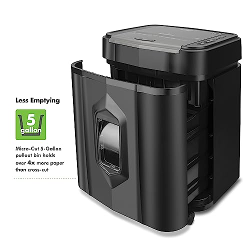 Aurora AU125MA 120-Sheet High-Security Micro-Cut Shredder - Image 5