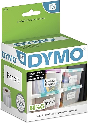 DYMO Authentic LW Multi-Purpose Labels, 1 Roll