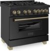 ZLINE Autograph Edition 36 In. Legacy Dual Fuel Range
