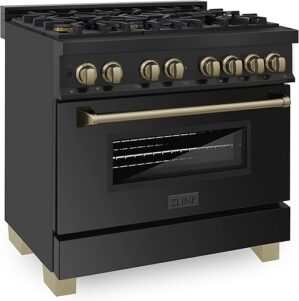 ZLINE Autograph Edition 36 In. Legacy Dual Fuel Range