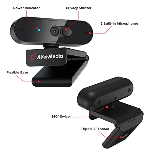 AVerMedia Live Gamer Duo Dual HDMI Capture Card & PW310P Webcam - Image 5
