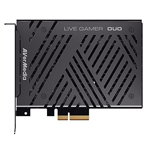AVerMedia Live Gamer Duo Dual HDMI Capture Card & PW310P Webcam - Image 2