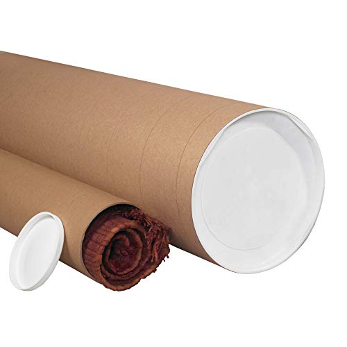 Aviditi Jumbo Mailing Tubes, 5" X 48", Kraft - Image 4