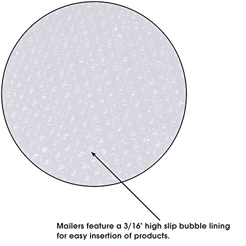 Aviditi White Bubble Mailers, #7, 14 1/4" x 20 - Image 3