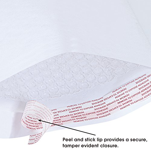 Aviditi White Bubble Mailers, #7, 14 1/4" x 20 - Image 4