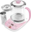 AROMA AWK-701 Multi-Use Kettle, 1.5L, Pink