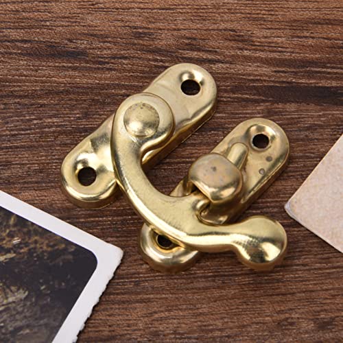 AYNEFY Bronze Antique Jewelry Box Hook Set - Image 3