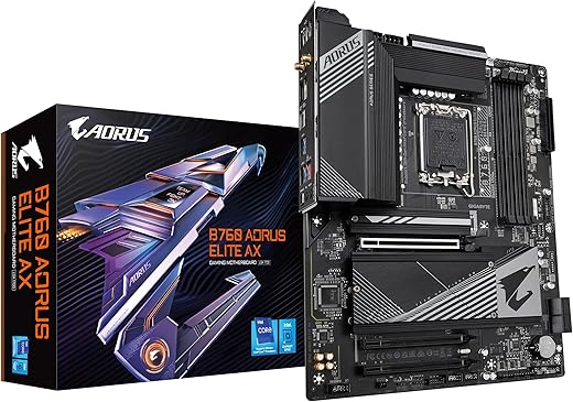GIGABYTE B760 AORUS Elite AX Gaming Motherboard
