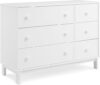 Delta Children BabyGap Legacy 6 Drawer Dresser, Bianca White