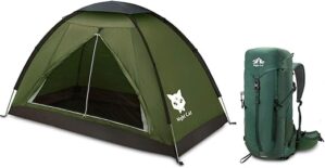 Night Cat Backpacking Tent And 30L Hiking Backpack