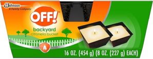 OFF! Backyard Citronella Scented Candle, 16 oz