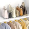 GoMaihe Bag & Purse Organizer: 2-Pack Clear Handbag Shelf