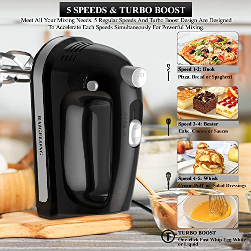 BAIGELONG 300W Ultra Power Kitchen Hand Mixer - Image 2