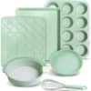 SHANIABELLE Bakeware Set Nonstick, 6 Piece Kit