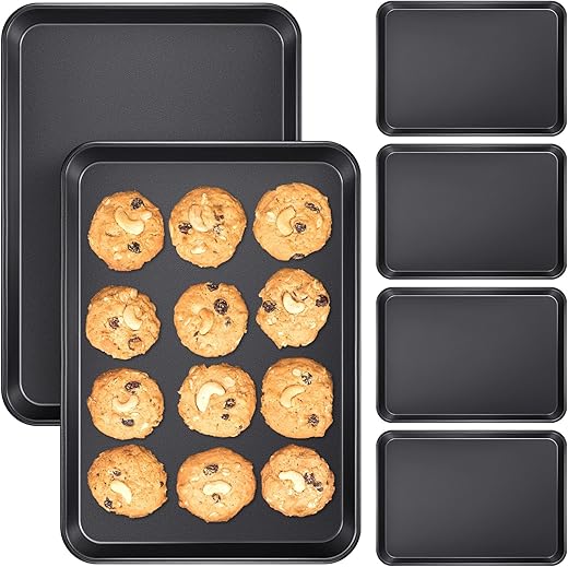 Hushee Baking Sheet Nonstick Bakeware Set, Dark Gray
