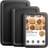 HONGBAKE Baking Sheet Pan Set, Nonstick Bakeware