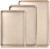Deedro Baking Sheet Pan Set, Nonstick Heavy Duty