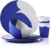 MORGIANA Bamboo Dinnerware Set, 8-Pieces Tableware
