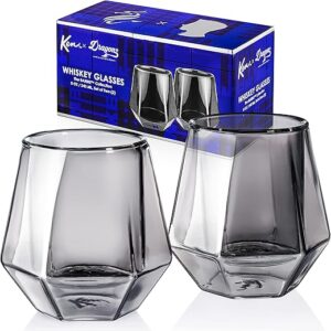 Dragon Glassware Barbie Whiskey Glasses - Ken 60th Anniversary