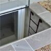 SJHKXAHY Basement Escape Ladder For Egress Window