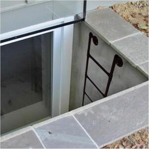 SJHKXAHY Basement Escape Ladder For Egress Window