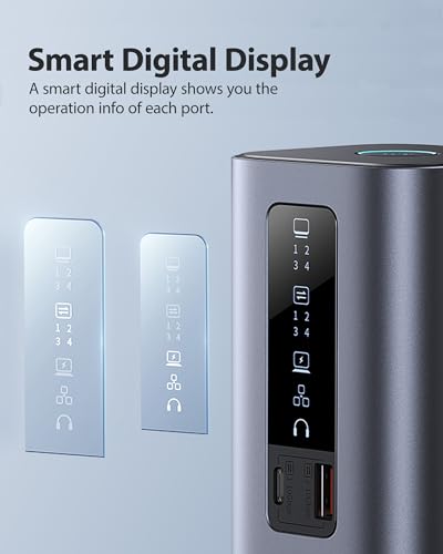 Baseus Docking Station Spacemate, 11 In 1 USB C - Image 5
