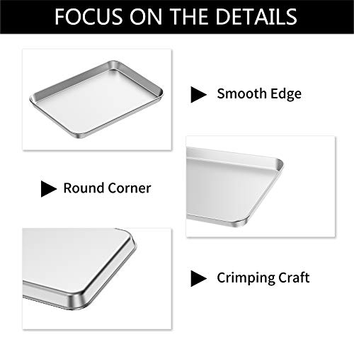 Bastwe Baking Sheet Set, 18 Inch Stainless Steel - Image 3