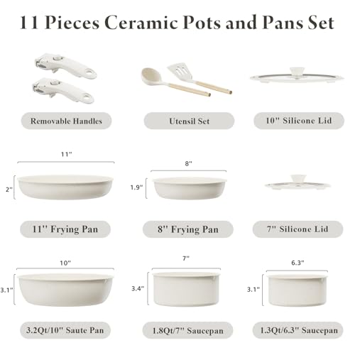 bazova Pots And Pans Set Non Stick - Image 2