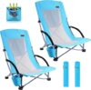 Nice C Beach Chairs 2 Pack With Cooler