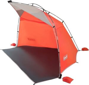 Coleman Beach Shade Canopy Tent, Lightweight & Portable