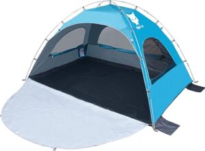 Night Cat Beach Tent Portable Sun Shade Shelter