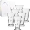 Khen Bee Embossed Highball Glasses Set