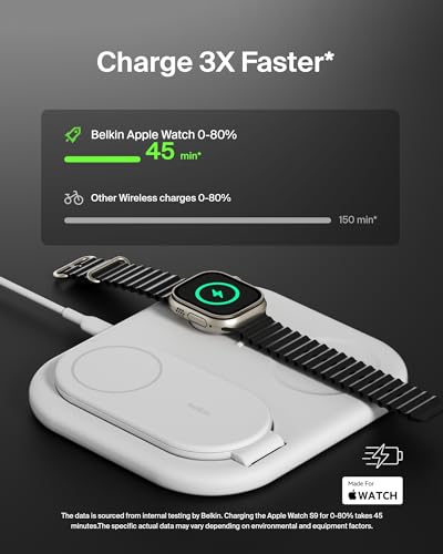 Belkin MagSafe-Compatible 3-in-1 Foldable Charger - Image 3