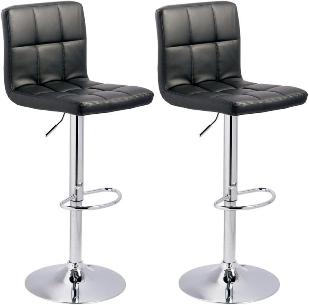 Signature Design by Ashley Bellatier Adjustable Swivel Bar Stool, Black